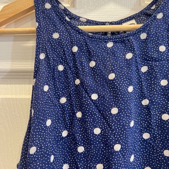 Old Navy Blue Polka Dot Swing Top for Women Size M - Picture 4 of 9